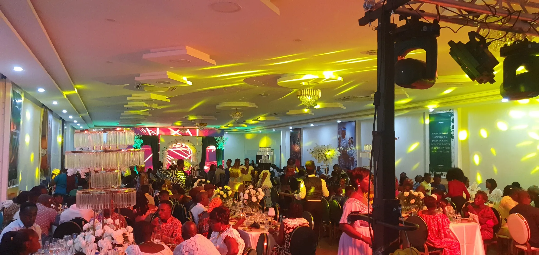 Mariage Akwaba salle événementielle Abidjan