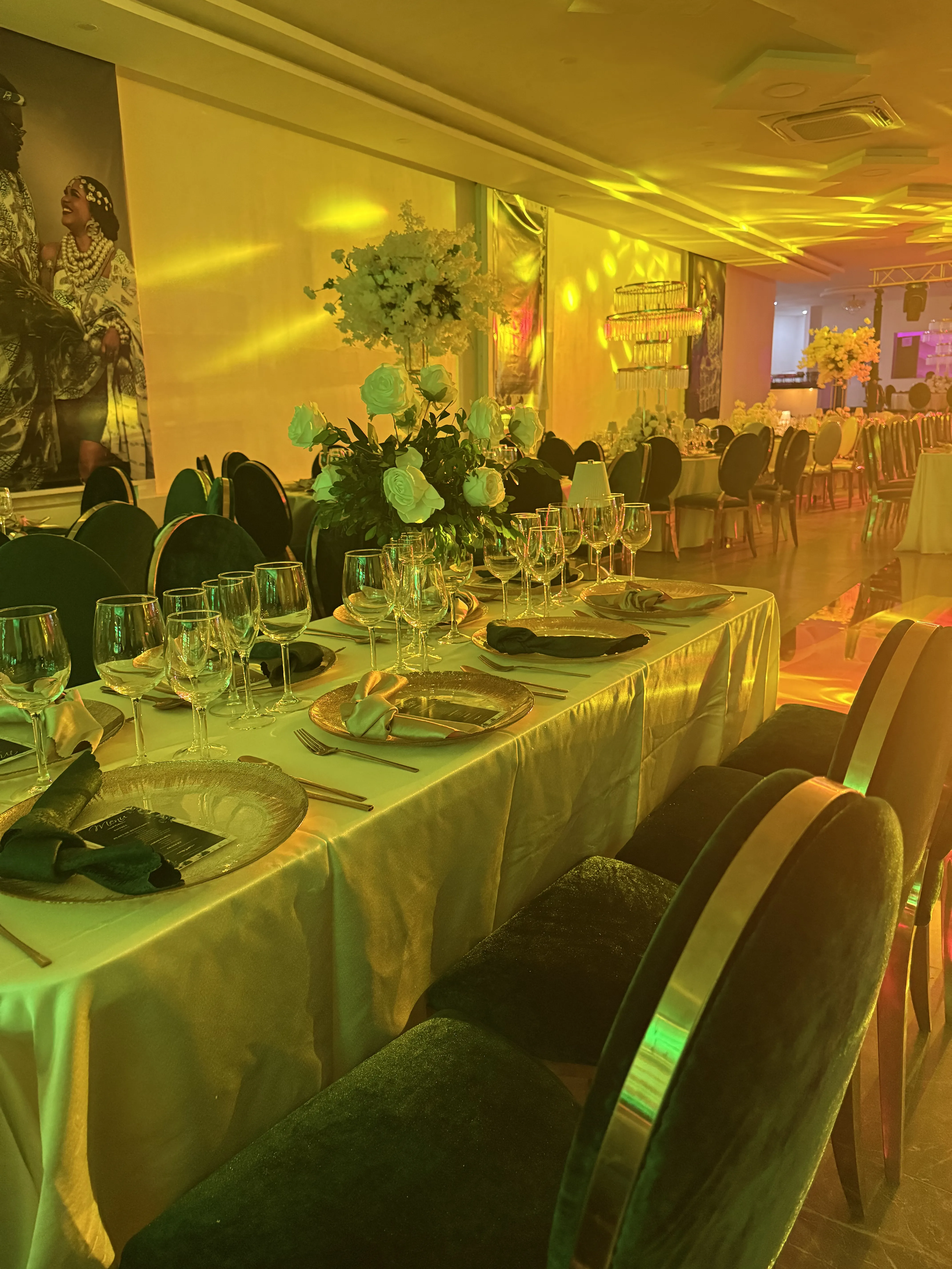 Mariage Akwaba salle événementielle Abidjan