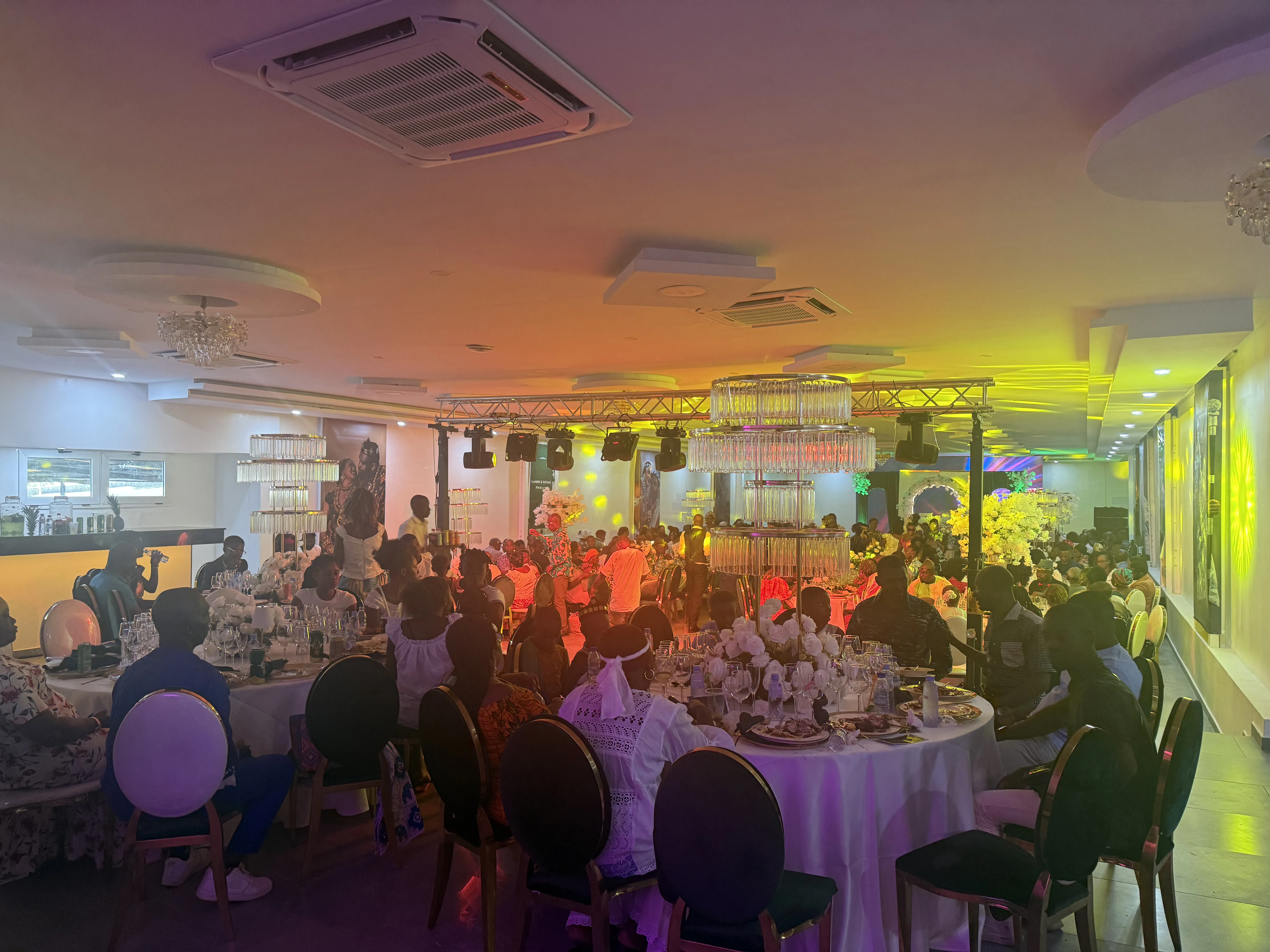 Mariage Akwaba salle événementielle Abidjan