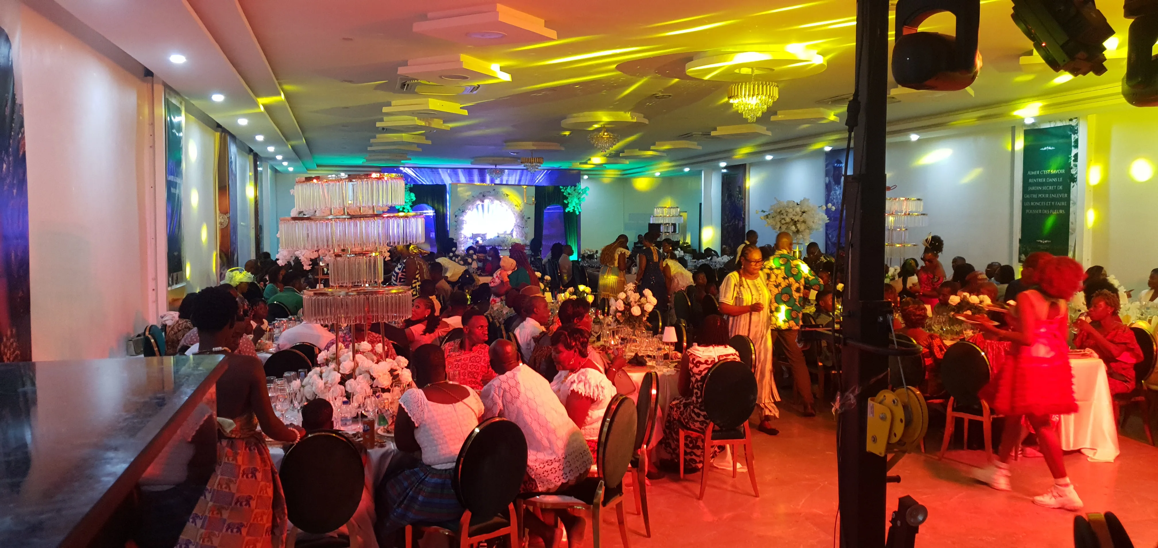Mariage Akwaba salle événementielle Abidjan